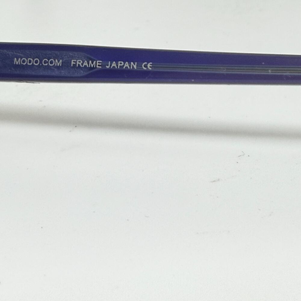 Modo Com Eyeglasses Frame Mod 6014 Brown Purple 5… - image 6